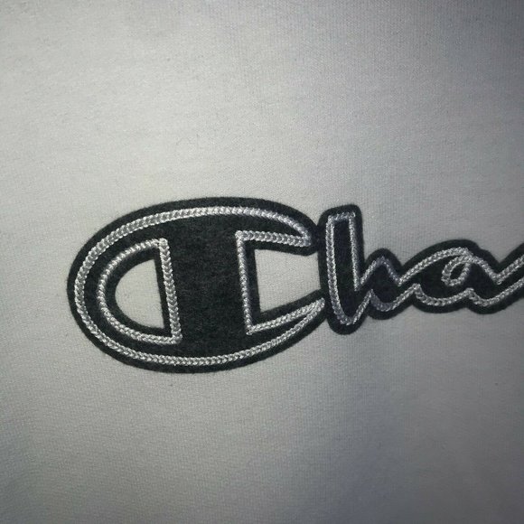 COPY - Champion Men's Powerblend Fleece Crew Logo - Picture 11 of 12